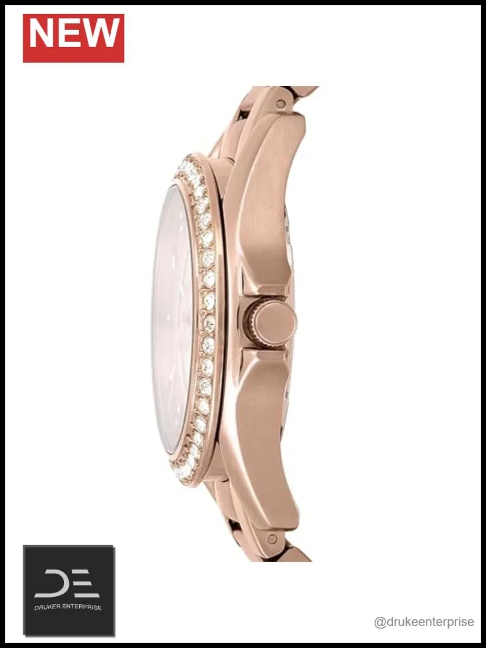 Quartz Multifunction Stainless Steel Wrist Watch